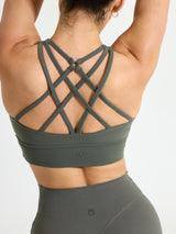 Thumbnail 5 of Revolution Sports Bra - Shadow Sage, 5 of 7
