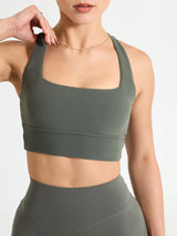 Thumbnail 6 of Revolution Sports Bra - Shadow Sage, 6 of 7