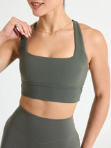 Thumbnail 1 of Revolution Sports Bra - Shadow Sage, 1 of 7
