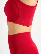 Thumbnail 7 of Form Seamless Sports Bra - Lipstick Red, 7 of 7