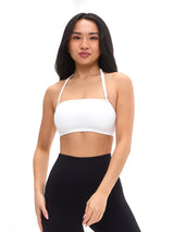 Thumbnail 3 of Seamless Ribbed Bandeau - White, 3 of 7