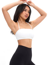 Thumbnail 4 of Seamless Ribbed Bandeau - White, 4 of 7