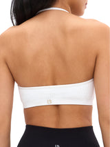 Thumbnail 5 of Seamless Ribbed Bandeau - White, 5 of 7
