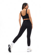 Thumbnail 3 of Ribbed Seamless Crop - Black, 3 of 5