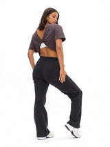 Thumbnail 2 of Slouchy Twist Tee - Espresso, 2 of 7