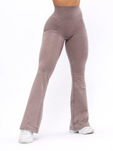 Thumbnail 7 of Dream Heather Flare Legging - Grit, 7 of 7