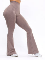 Thumbnail 1 of Dream Heather Flare Legging - Grit, 1 of 7