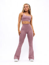 Thumbnail 2 of Dream Heather Flare Legging - Matter, 2 of 7
