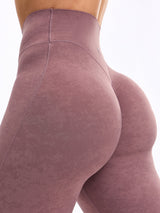 Aggressive Scrunch Legging - Concrete Matter Print