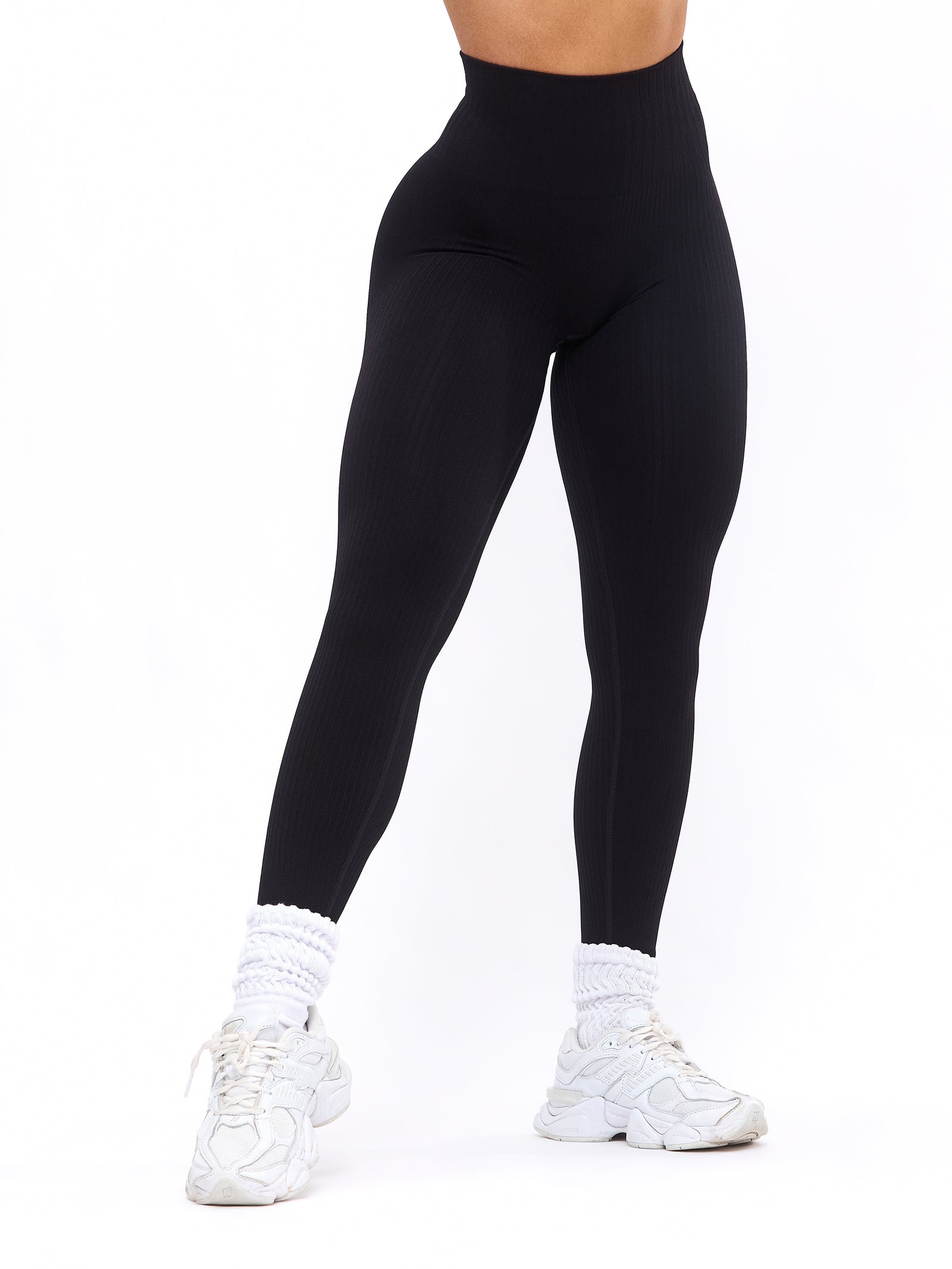 Waterfall Seamless Legging - Black