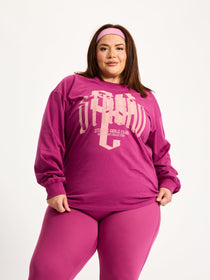 Empire LS Tee - Empire Rose