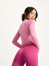 Thumbnail 3 of Halo Long Sleeve Baby Tee - Bloom, 3 of 5