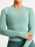 Halo Long Sleeve Baby Tee - Garden Party