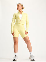Thumbnail 5 of Dream Heather Zip Jacket - Heather Sunbeam, 5 of 5