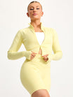 Dream Heather Zip Jacket - Heather Sunbeam