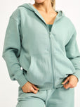 Threads Zip Hoodie - Garden Party