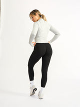 Thumbnail 5 of Dream Heather Zip Jacket - Heather Grey, 5 of 5