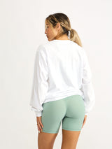 Thumbnail 3 of Empire LS Tee - White, 3 of 4