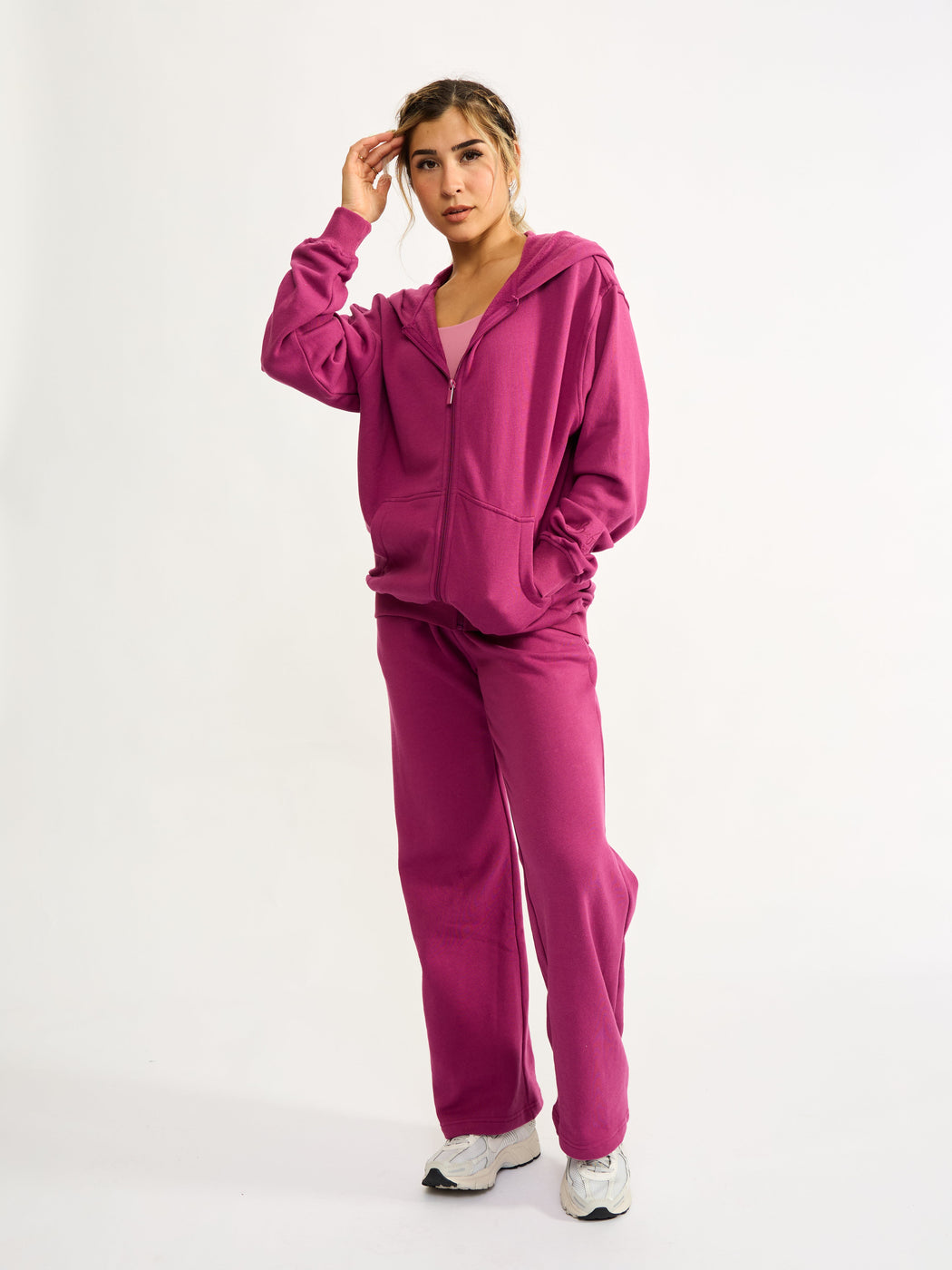 Threads Crossover Sweat Pant - Empire Rose