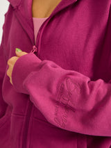 Thumbnail 4 of Threads Zip Hoodie - Empire Rose, 4 of 7