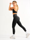 Waterfall Seamless Legging - Charcoal