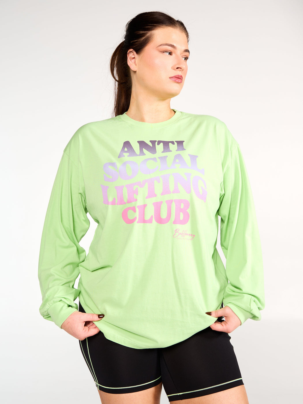 Social LS Tee - Lima Bean