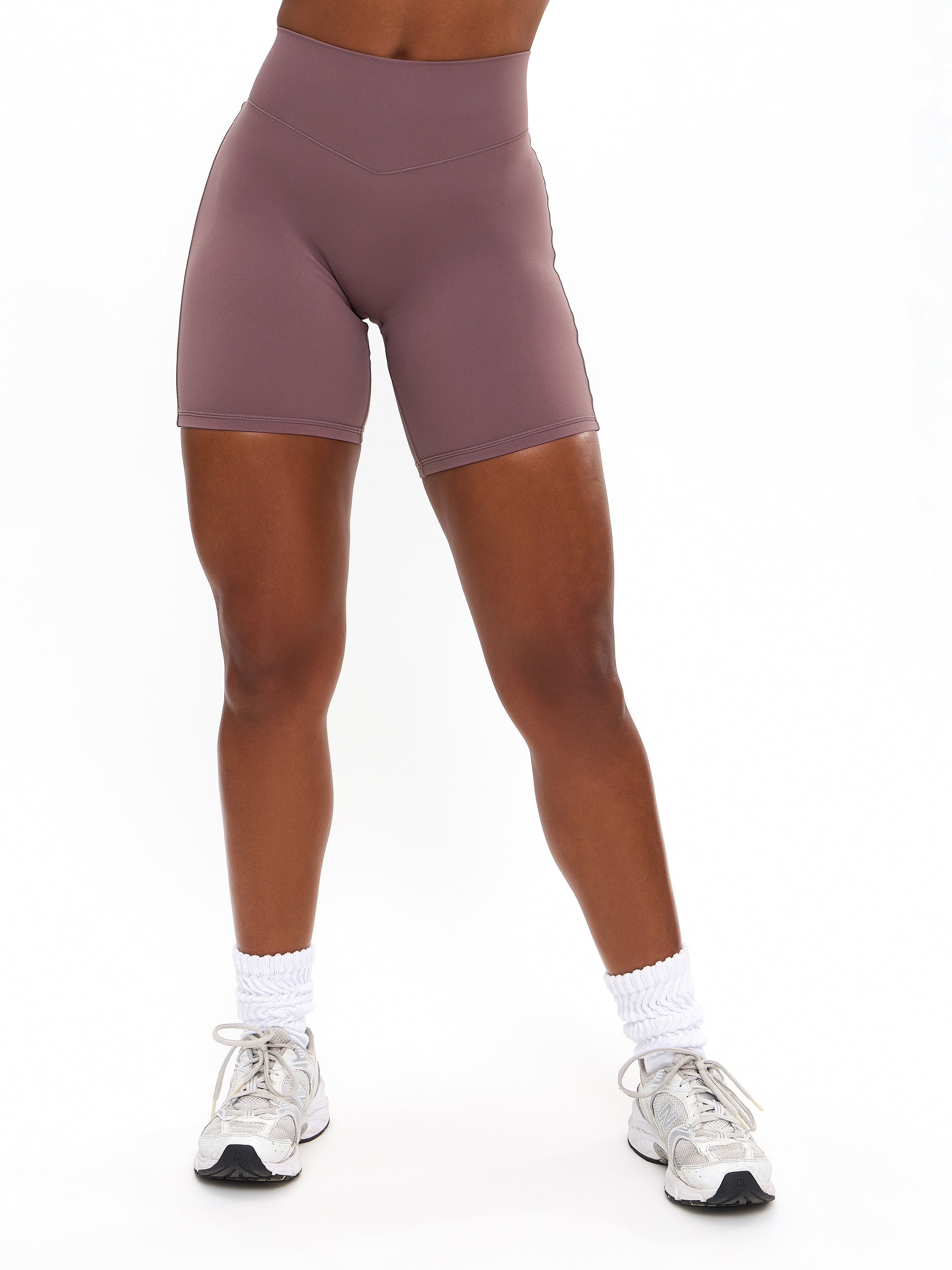 Aggressive Scrunch Short 7" -  Mocha Berry