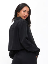 Thumbnail 5 of Snap Crop Jacket - Onyx Black, 5 of 6