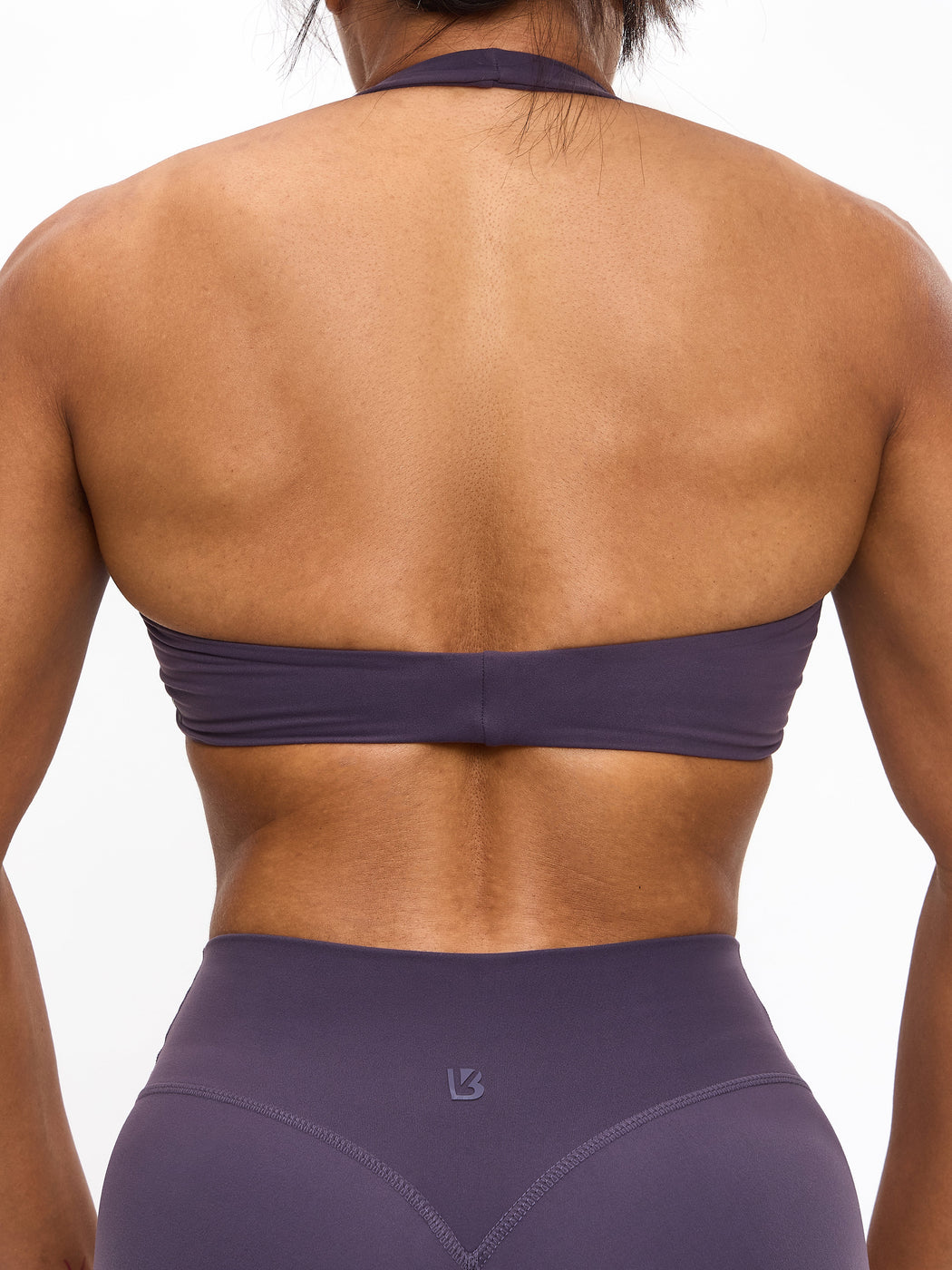 Poshknit Twist Halter - Purple Shadow