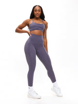 Thumbnail 3 of Contour Pocket Legging - Hush Berry, 3 of 4