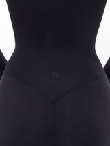 Thumbnail 5 of Poshknit Wrap Bodysuit - Onyx Black, 5 of 6