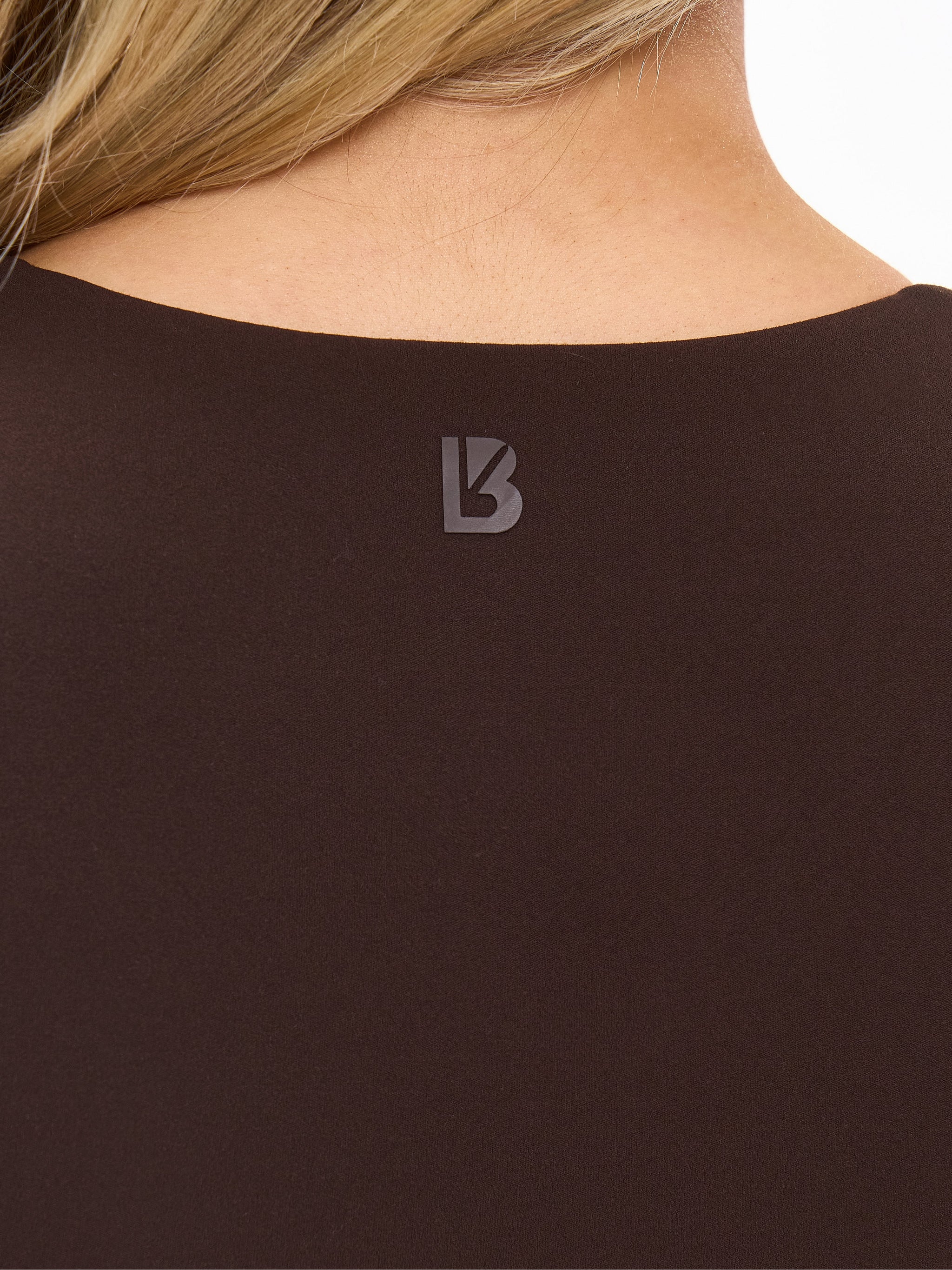 Butter Square Neck Crop - Cold Brew