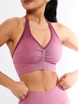 Thumbnail 1 of Halter Seamless Sports Bra - Empire Ombre, 1 of 5