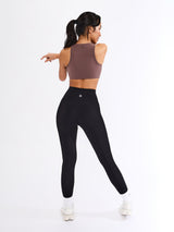 Thumbnail 5 of Twisted Curve Sports Bra - Mocha Berry, 5 of 5