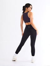 Thumbnail 5 of Twisted Curve Sports Bra - Purple Shadow, 5 of 5