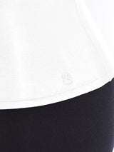 Thumbnail 5 of Halo Hip Tee - White, 5 of 5