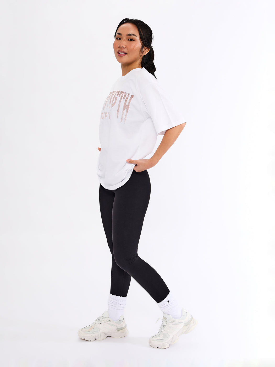 Set Short Sleeve Tee - White