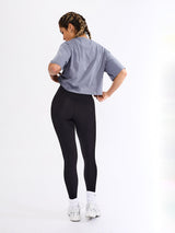 Thumbnail 3 of One More Crop Tee - Sterling, 3 of 6