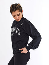 Thumbnail 2 of Training Long Sleeve Tee - Onyx Black, 2 of 6