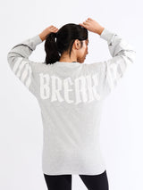 Thumbnail 2 of Break Long Sleeve Tee - Heather Grey, 2 of 5