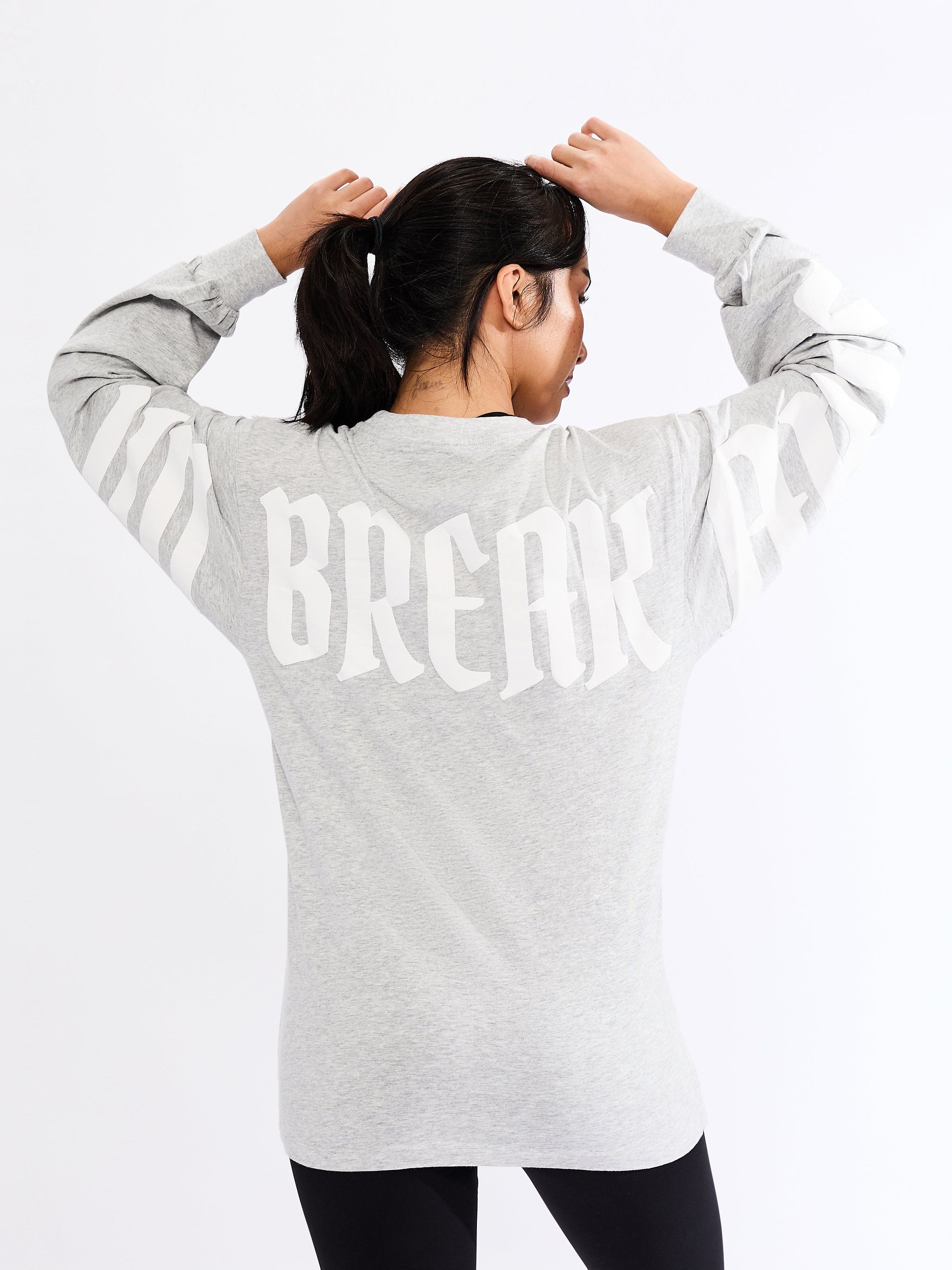 Break Long Sleeve Tee - Heather Grey
