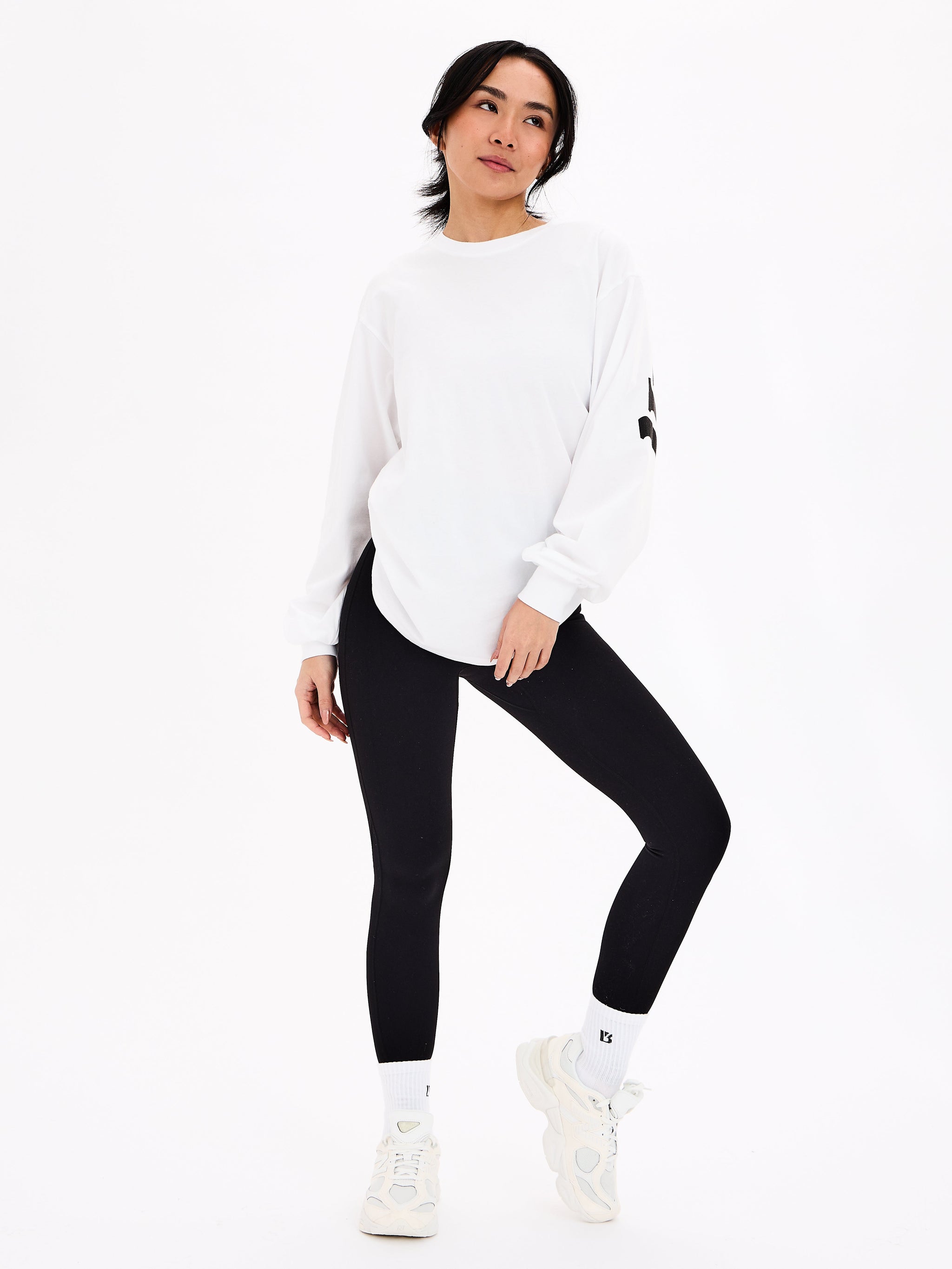 Break Long Sleeve Tee - White