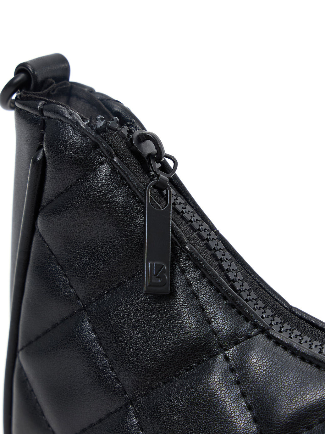 Quilted Crossbody Bag - Onyx Black