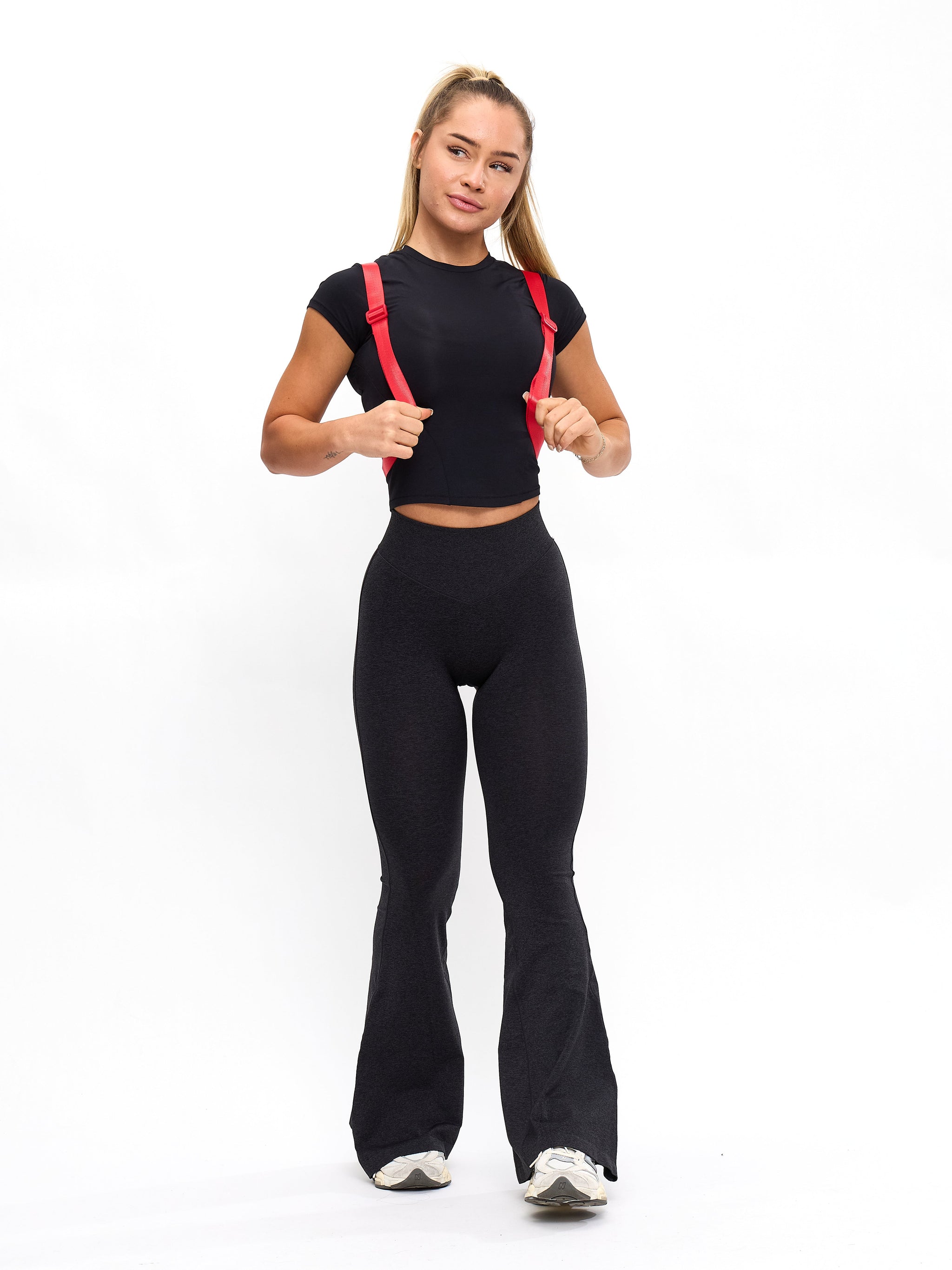 Halo Baby Tee - Onyx Black