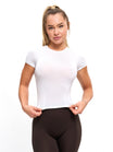 Halo Baby Tee - White