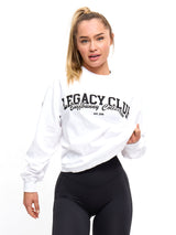 Thumbnail 1 of Legacy Long Sleeve Tee - White, 1 of 5