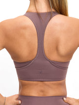 Thumbnail 3 of Collagen Sports Bra - Mocha Berry, 3 of 5