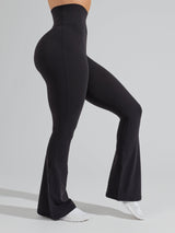 Thumbnail 5 of Legacy Flare Legging - Onyx Black, 5 of 11