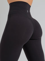 Thumbnail 6 of Legacy Flare Legging - Onyx Black, 6 of 11