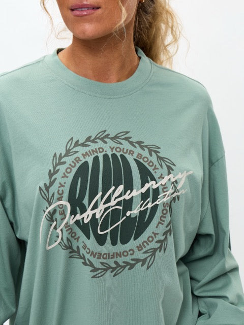 Build Long Sleeve Tee - Arctic Moss